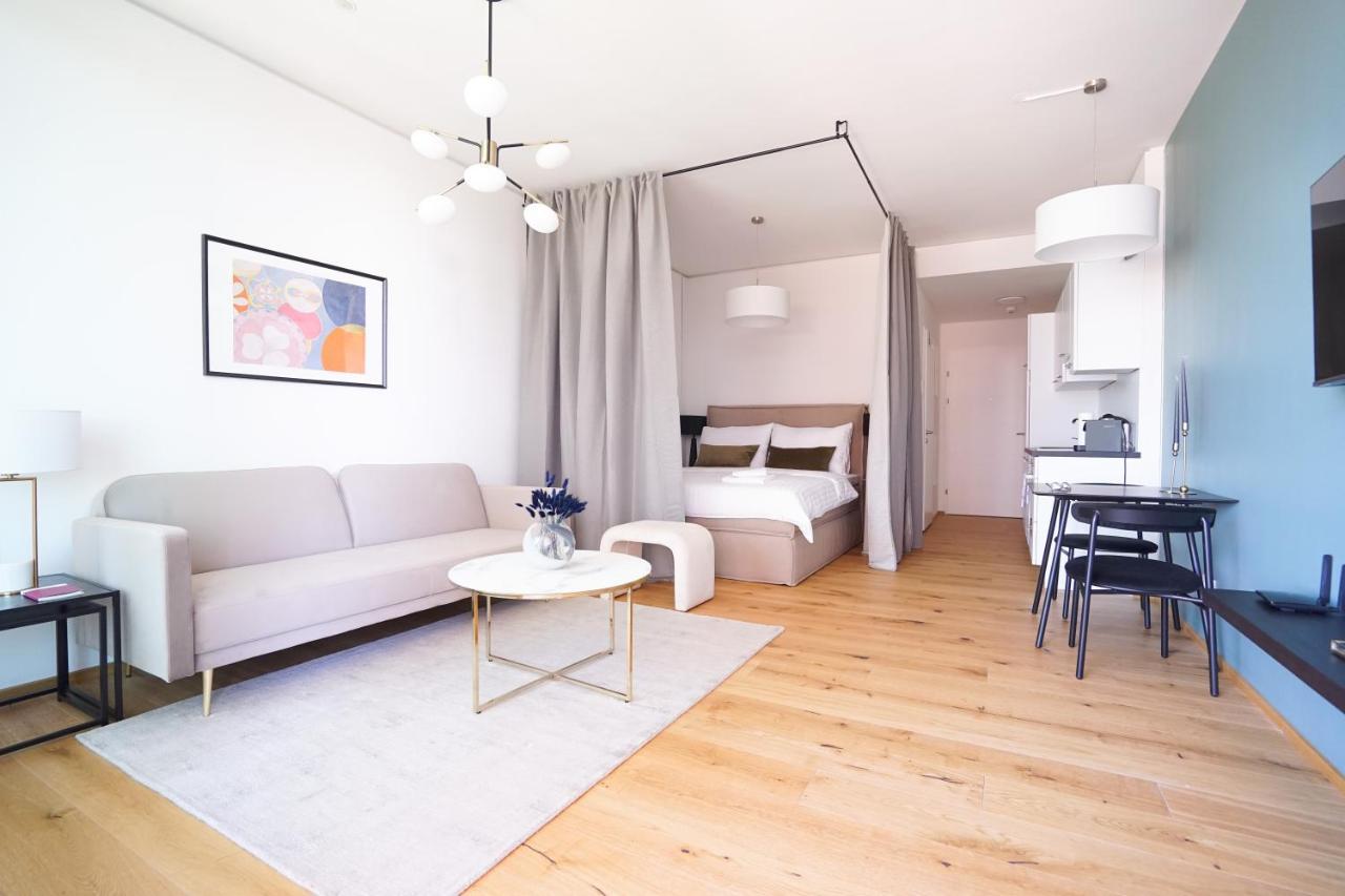 Boutique Studio With Terrace And Pool Viena Exterior foto
